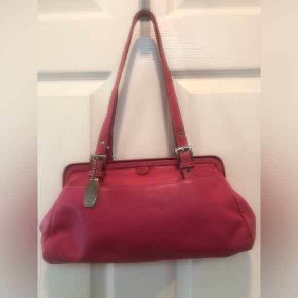 Tignanello Handbags - Tignanello pink Leather Handbag